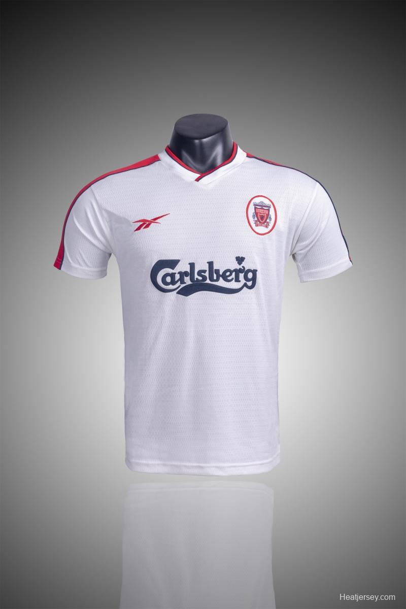 Retro 98/99 Liverpool Away Soccer Jersey