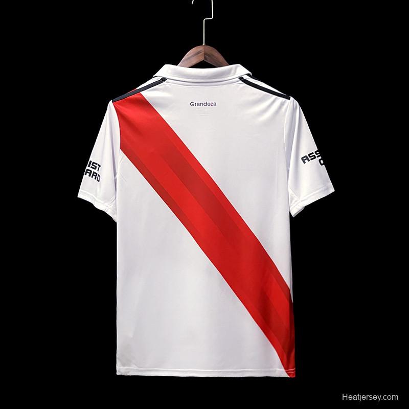 22/23 River Plate Home Soccer Jersey