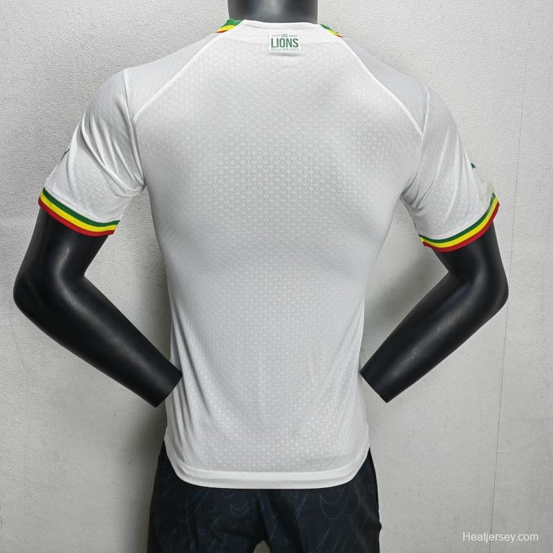 Player Version 2022 Senegal Home Soccer Jersey