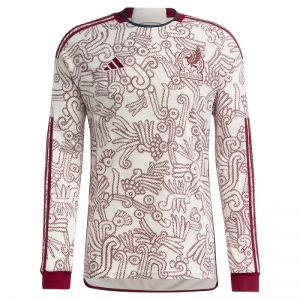 2022 Mexico Away Long SLeeve Soccer Jersey