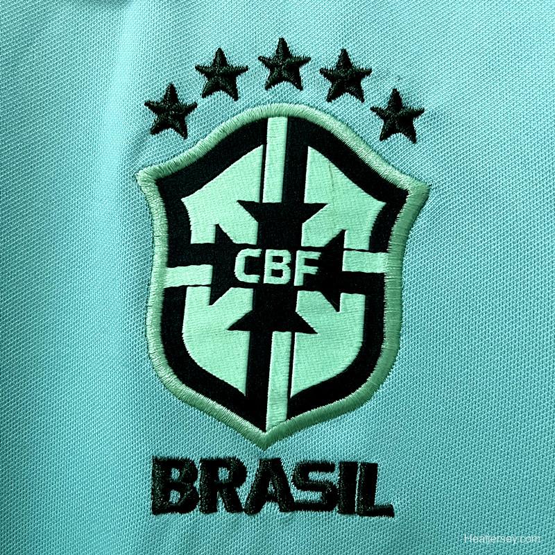 2022 Brazil Green Polo Jersey