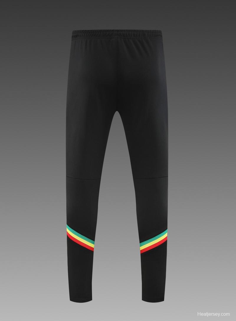 2022 Senegal Green Half Zipper Tracksuit