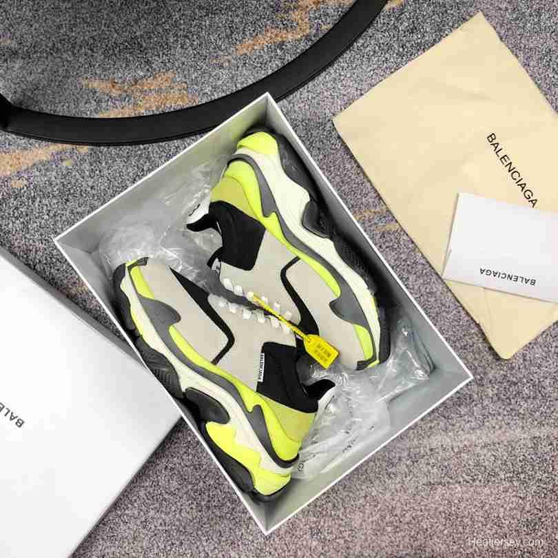 Men Balenciaga Triple-S 2 Green/Grey Sneaker