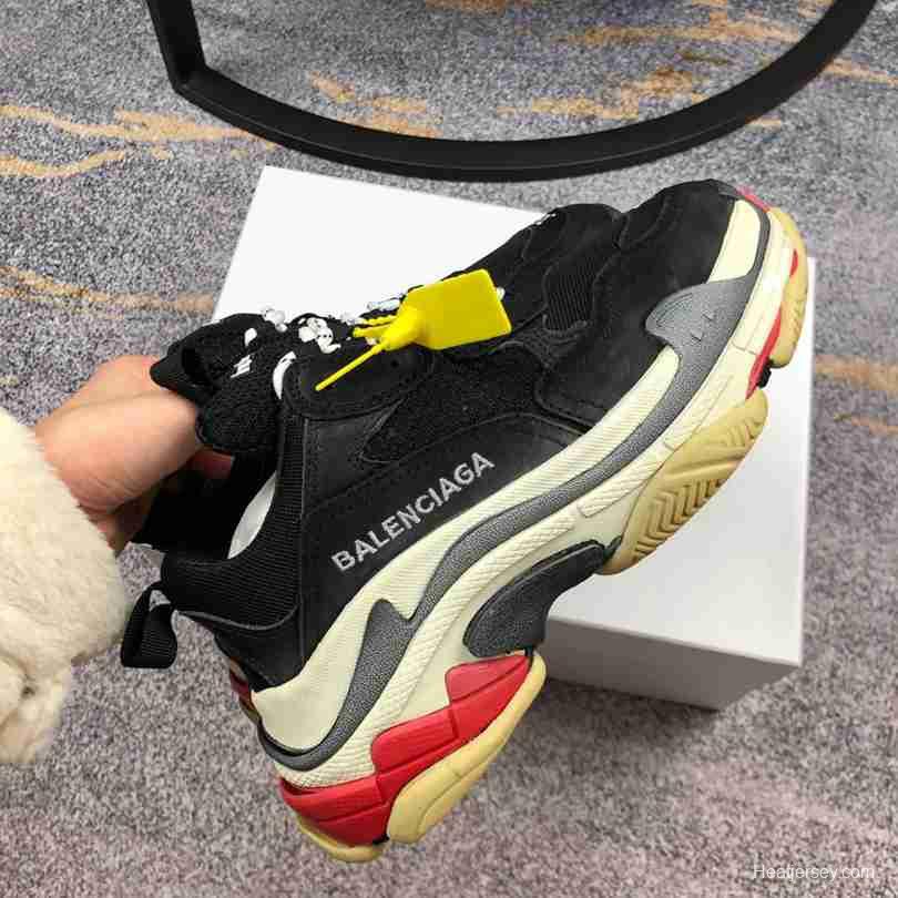 Men Balenciaga Triple-S Sneaker Red/Black