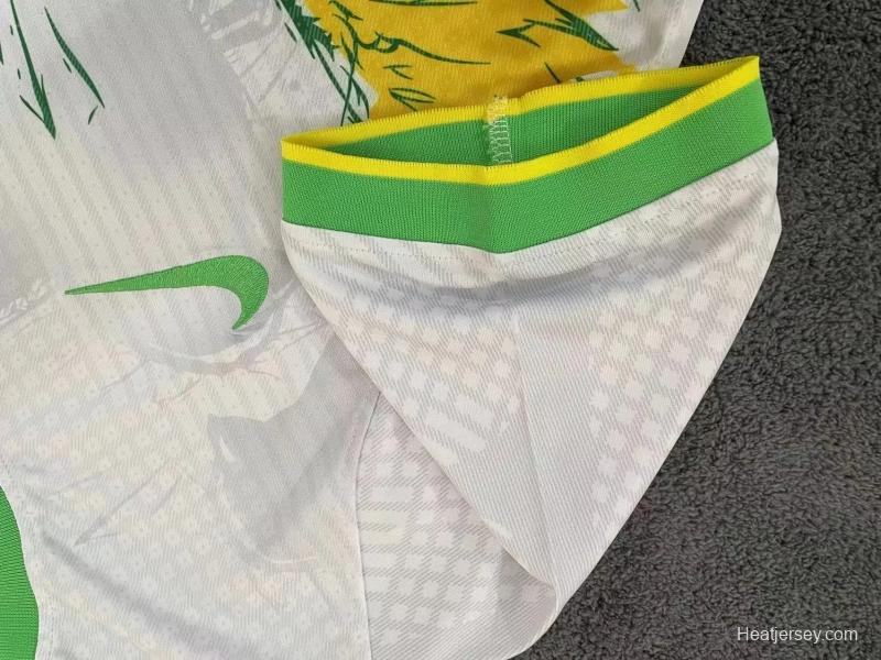 2022 Brazil White Training Jersey