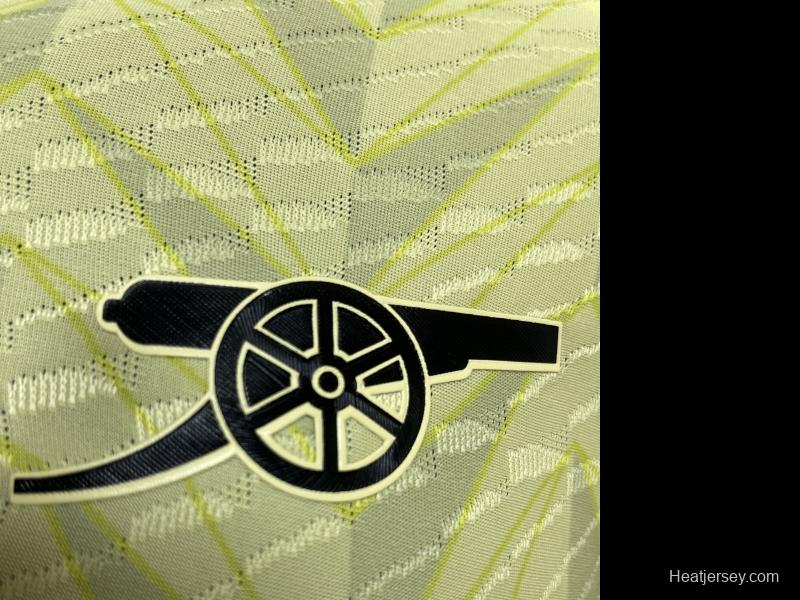 Player Version 23/24 Arsenal Yellow Jersey