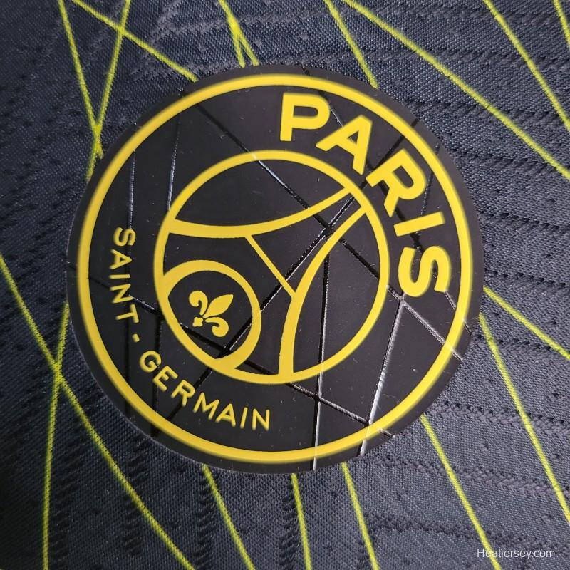 Player Version 23-24 PSG Fourth Black Soccer Jersey