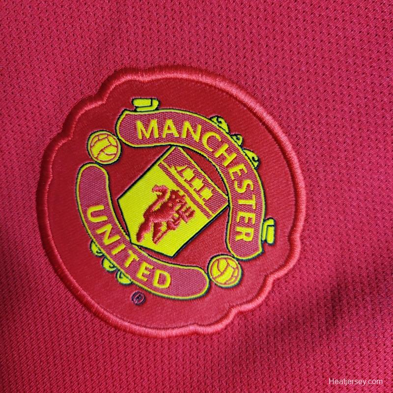 Retro 10-11 Manchester United Home Jersey