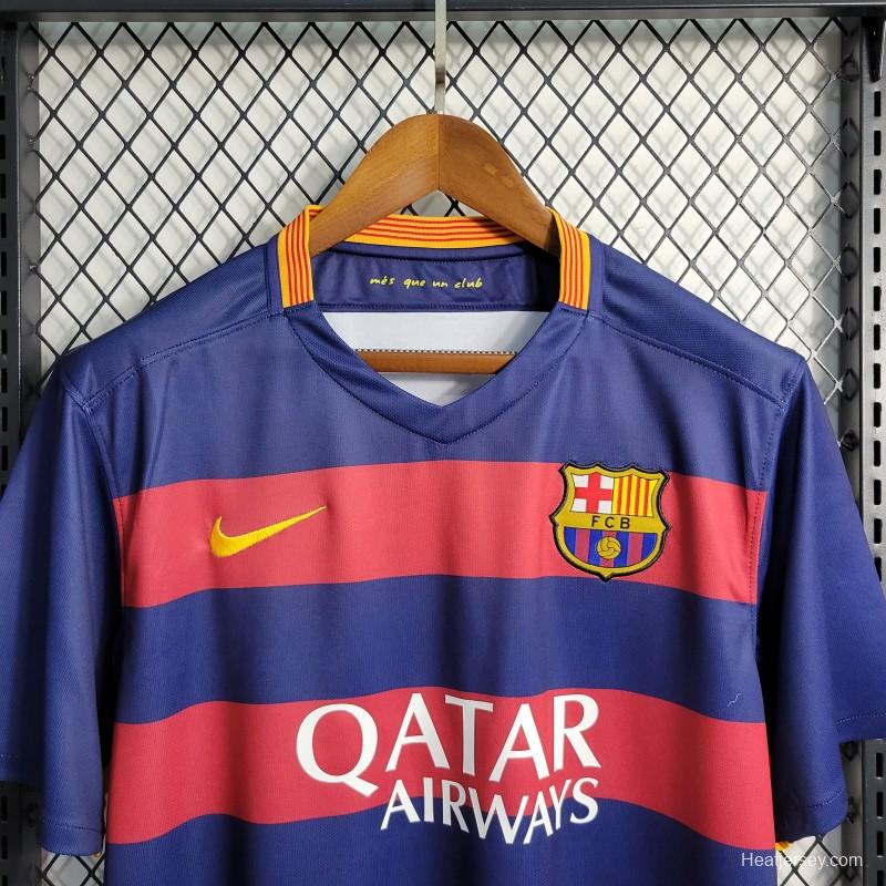 Retro 15/16 Barcelona Home Jersey