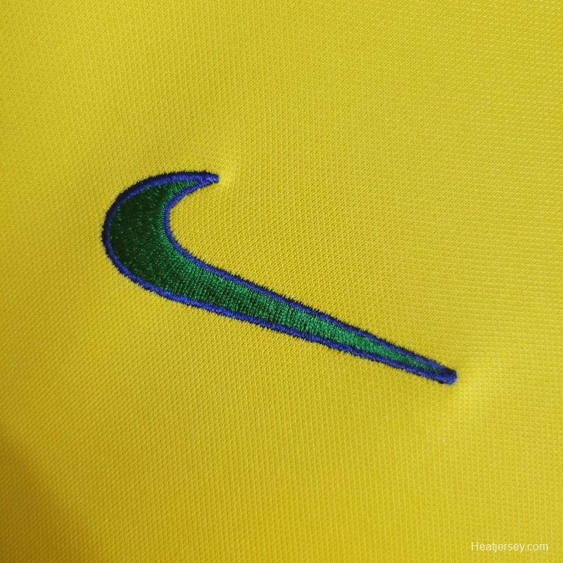 Retro1997 Brazil Home Jersey