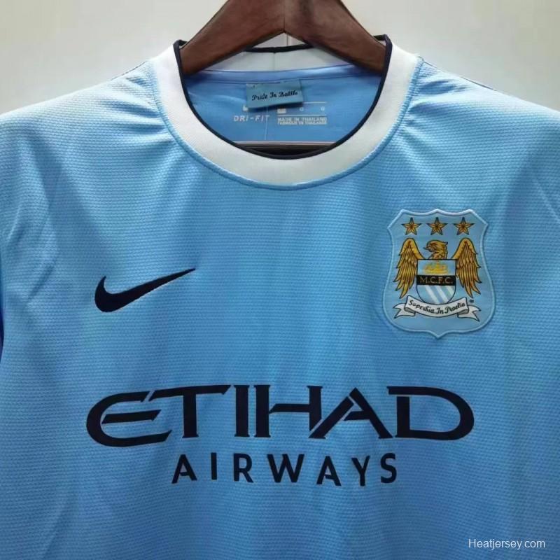 Retro 13/14 Manchester City Home Jersey