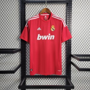 Retro11-12 Real Madrid Away Red Jersey