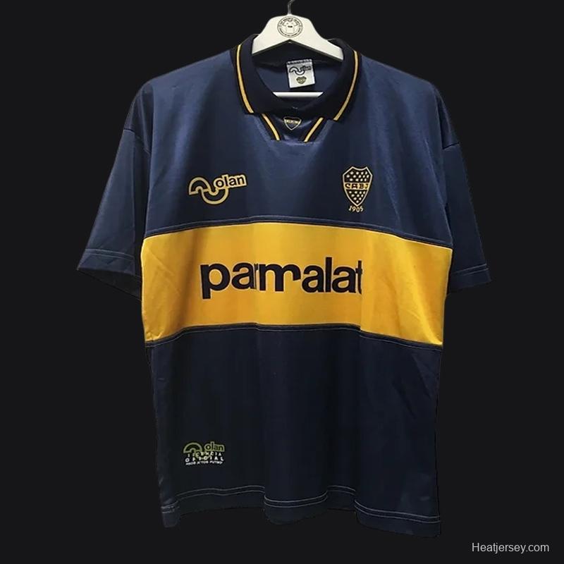 Retro 93/95 Boca Juniors Home Jersey