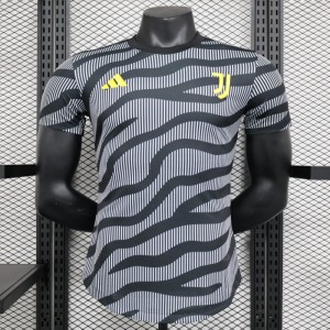 Player Version 23/24 Juventus Third Black Stripe Training Jersey