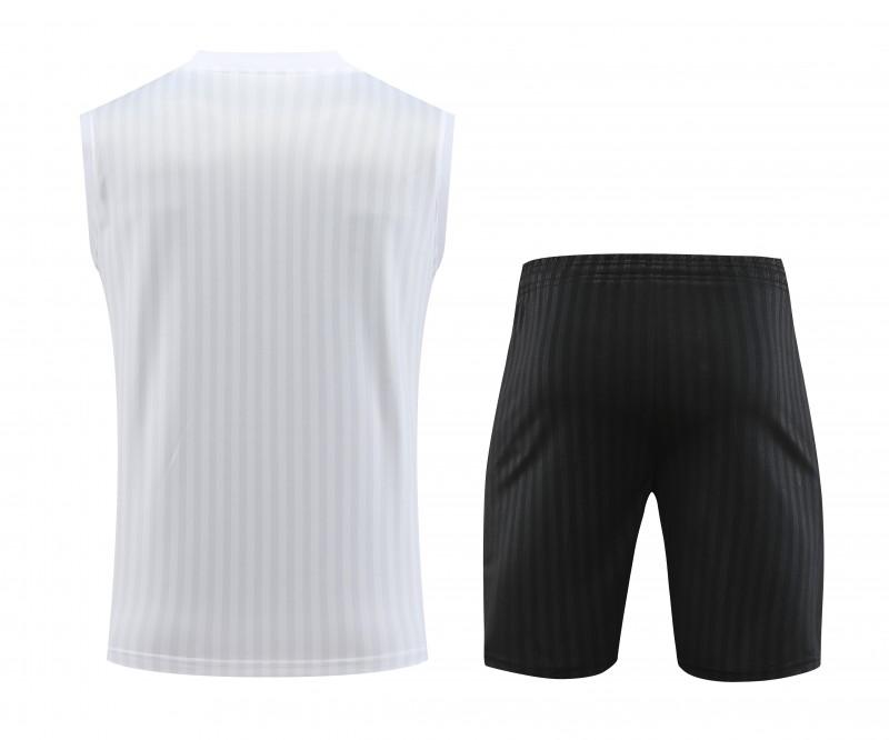 23-24 Juventus Remake Icon White Vest Jersey+Shorts