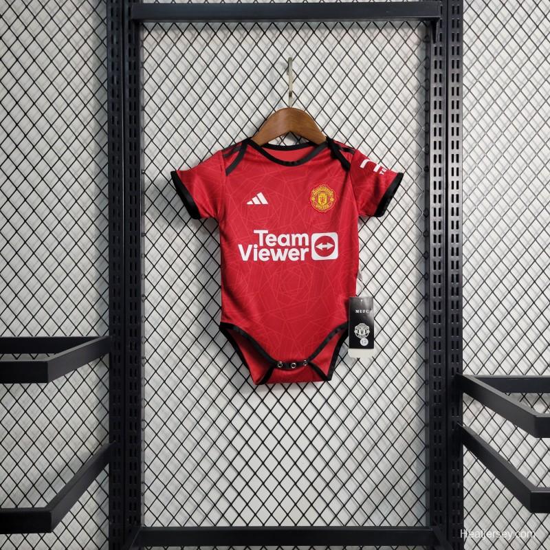 23-24 Baby Manchester United Home Jersey