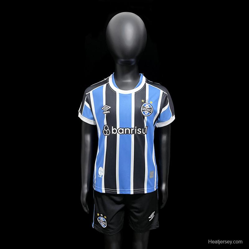 Kids 23/24 Gremio Home Jersey