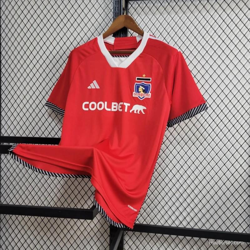 24/25 Colo Colo Third Red Jersey