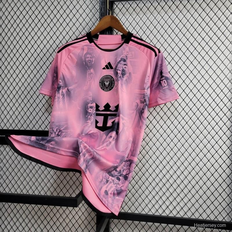 24/25 Inter Miami Champion Version Pink Jersey