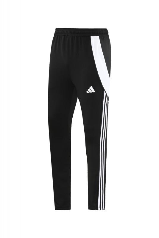 2024 Adidas Black/White Full Zipper Jacket+Pants