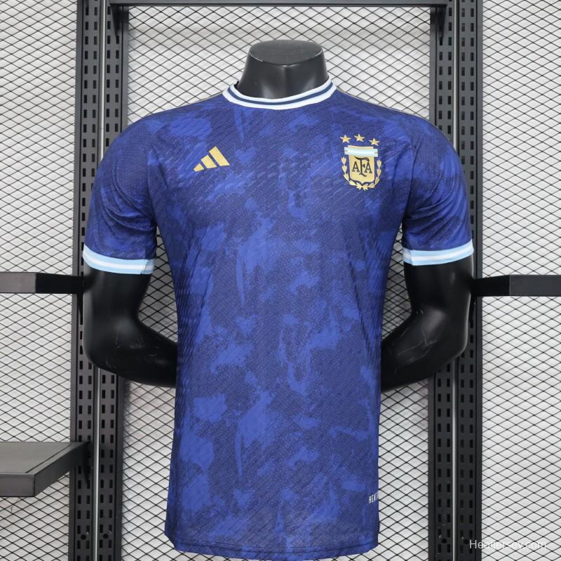 Player Version 2024 Argentina Navy Special Jersey