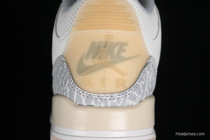 Air Jordan 3 "Craft Ivory" Ivory Full First Layer 