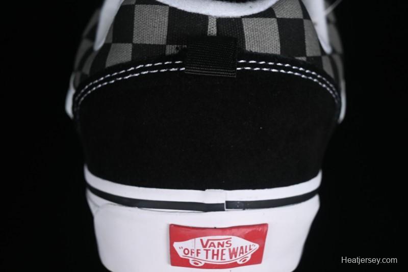 Vans Classics Knu Skool Retro Skate Shoes with Thick Tongue and Oversized Toe - VN0009QCB9P