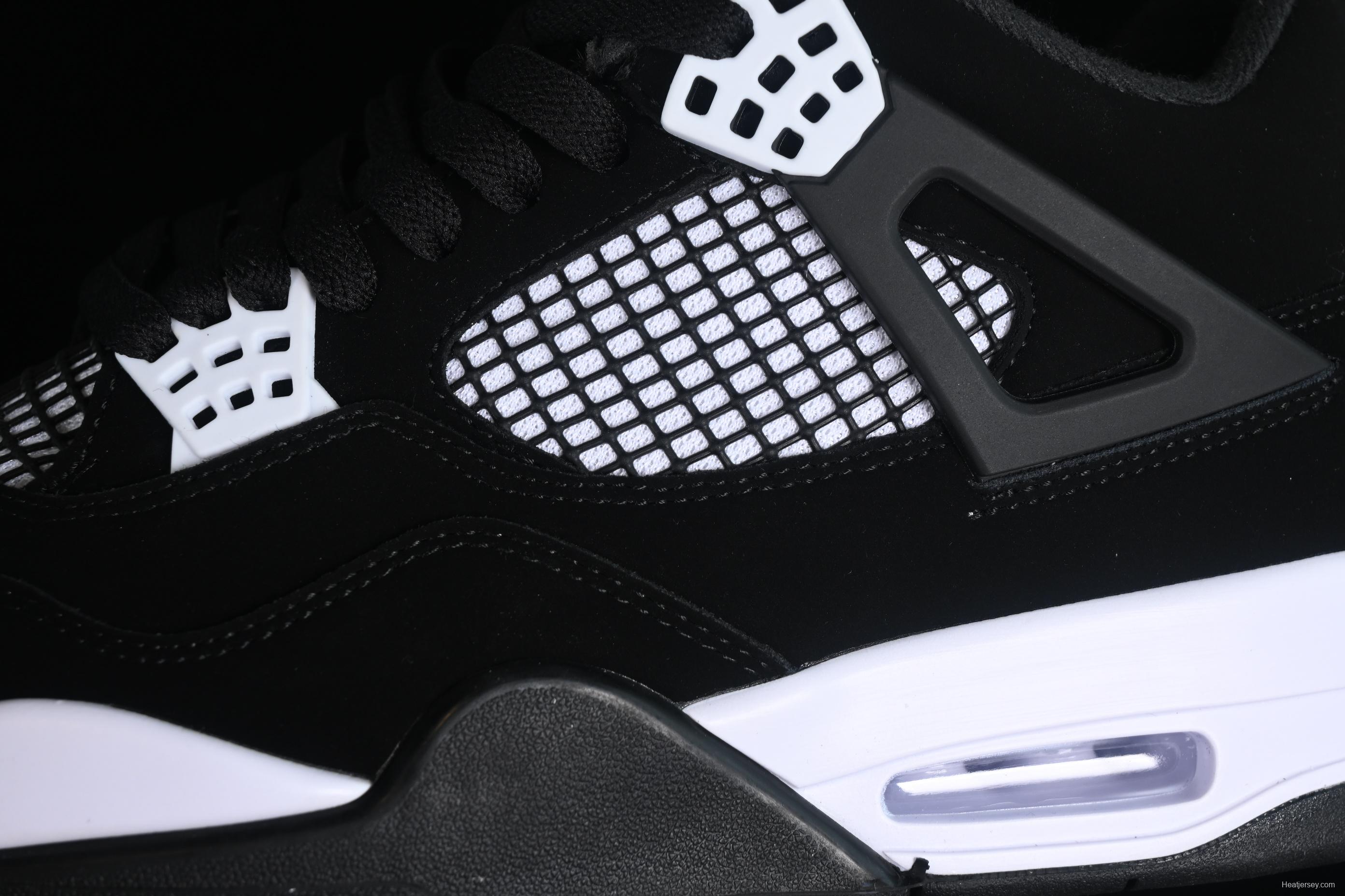 Nike Air Jordan 4 Retro "White Thunder" Basketball Shoes - FQ8138-001