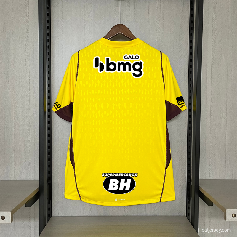 24/25 Atlético Mineiro Limited Edition Goalkeeper Yellow All Sponsors