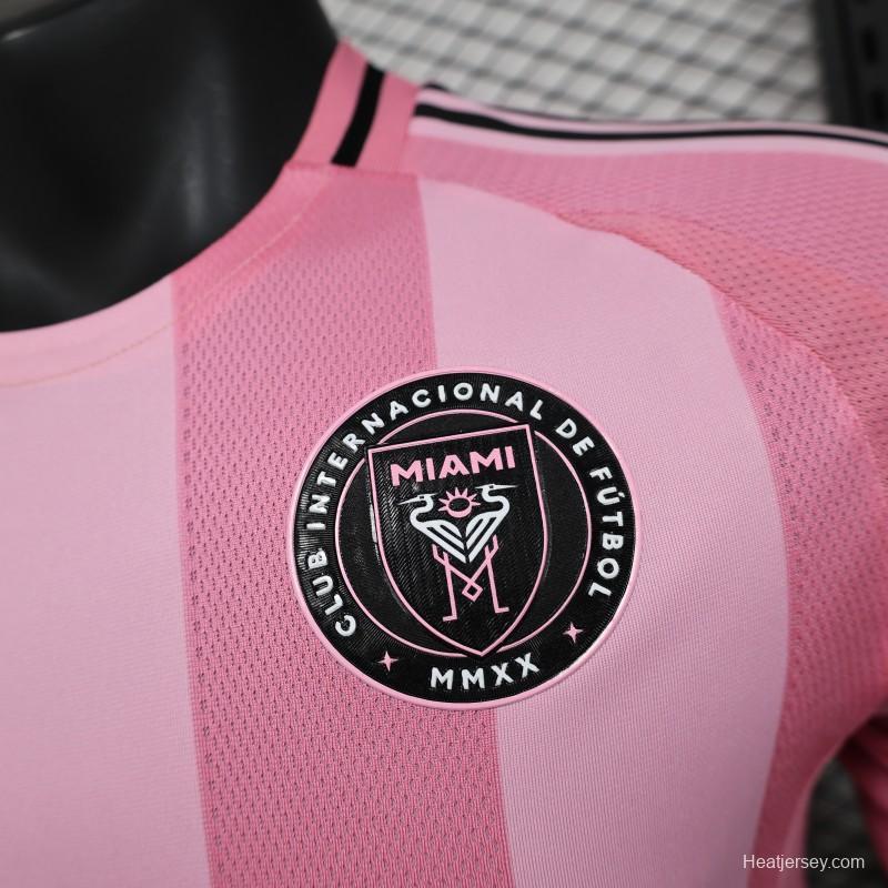 Player Version 25/26 Inter Miami Home Jersey