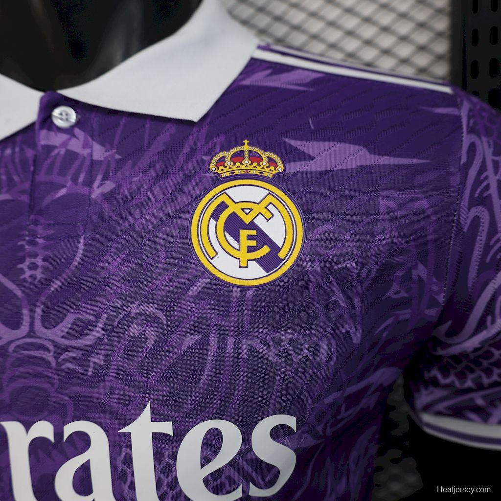 25/26 Player Version Real Madrid Purple Special Edition Jersey