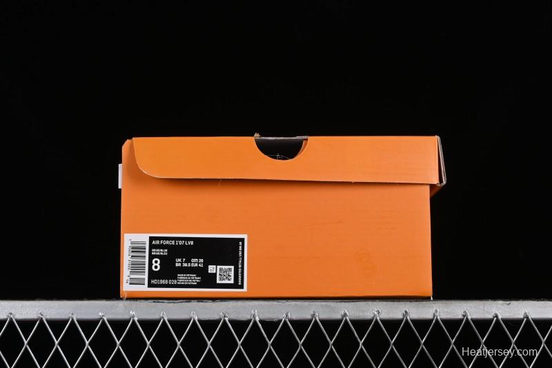 Nike Air Force 1 '07 Low LV Collaboration - Denim Double Swoosh Low-Top Casual Sneakers - HD1968-028