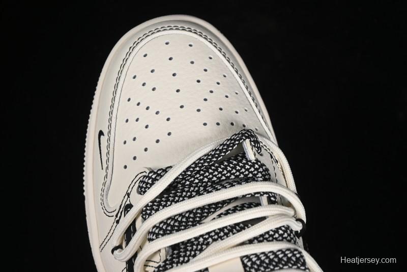 Nike Travis Scott x Fragment Design x Air Jordan 1 Low OG SP AJ1 Supreme Collaboration - SJ0086-134
