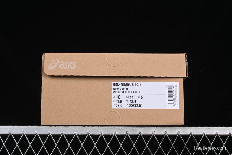 Asics Gel-Nimbus 10.1 Retro Breathable Casual Shoes with Cushioning for Men - 1203A543-101