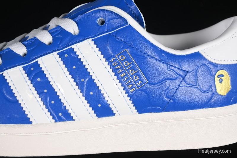 Adidas Bape Superstar JR2702 Shell Toe Casual Sneakers - JR2702