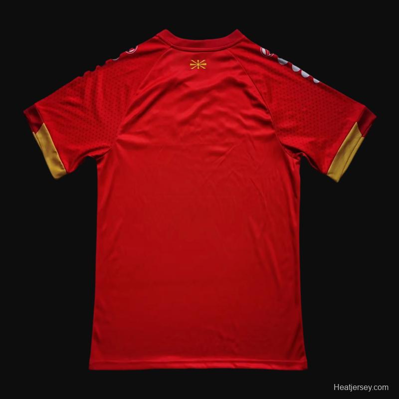 2023 North Macedonia Home Jersey