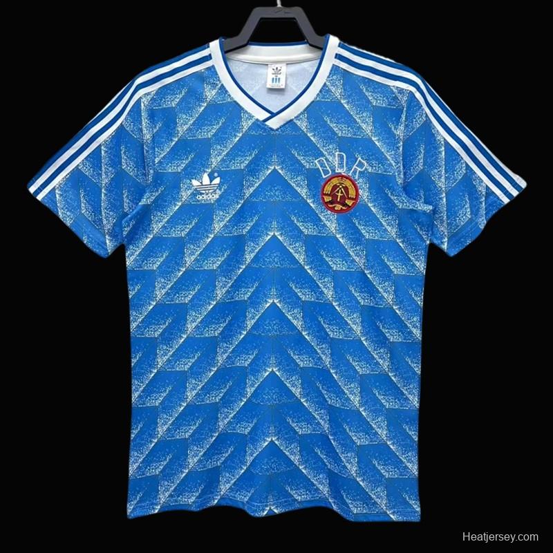 Retro 1988 Germany Away Soccer Jersey