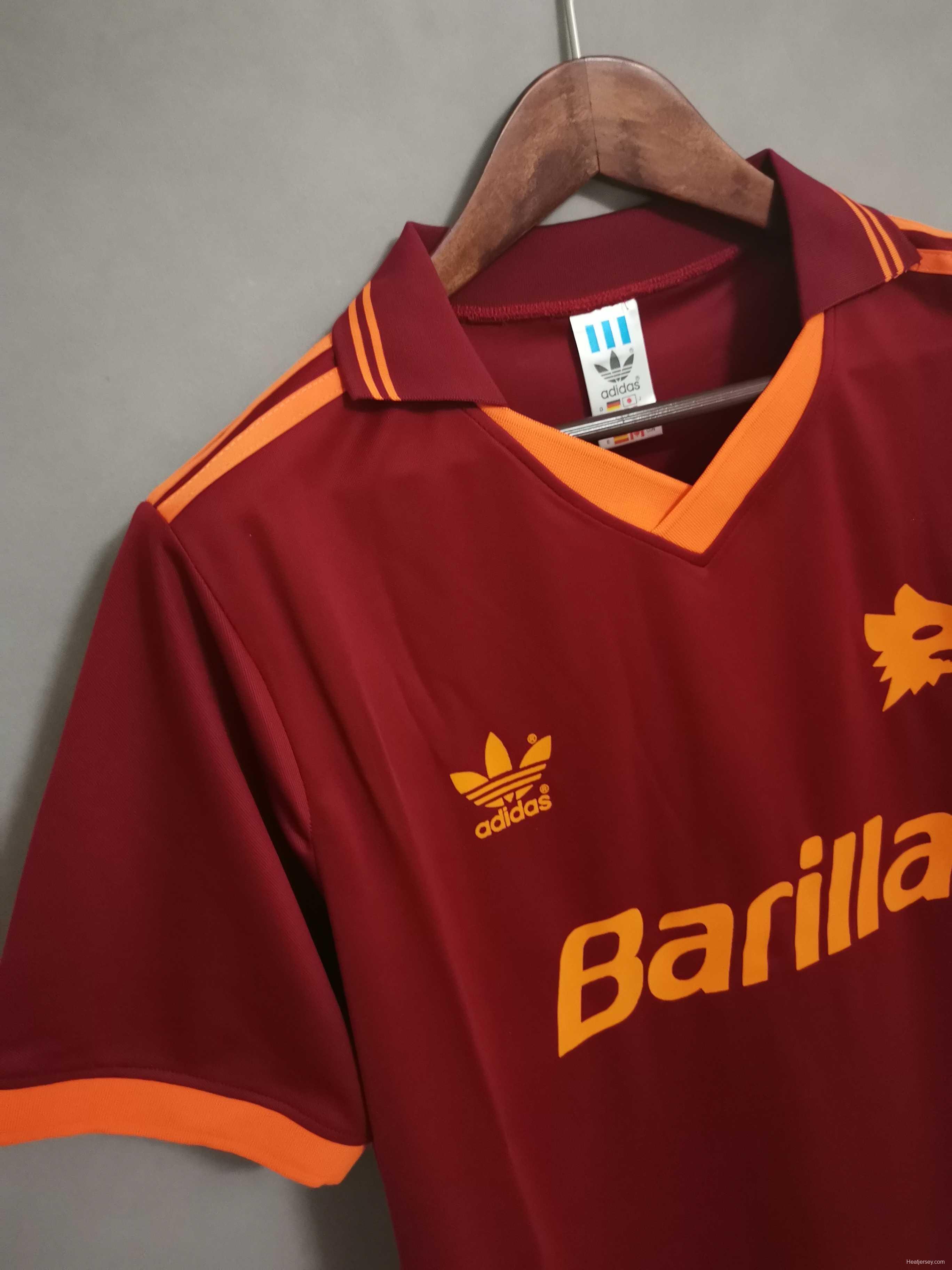 Retro 92/94 AS Roma Home Jersey