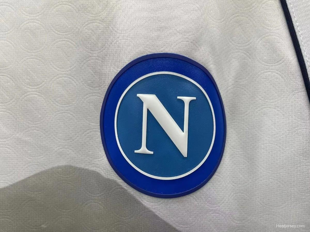 23/24 Napoli Away White Jersey