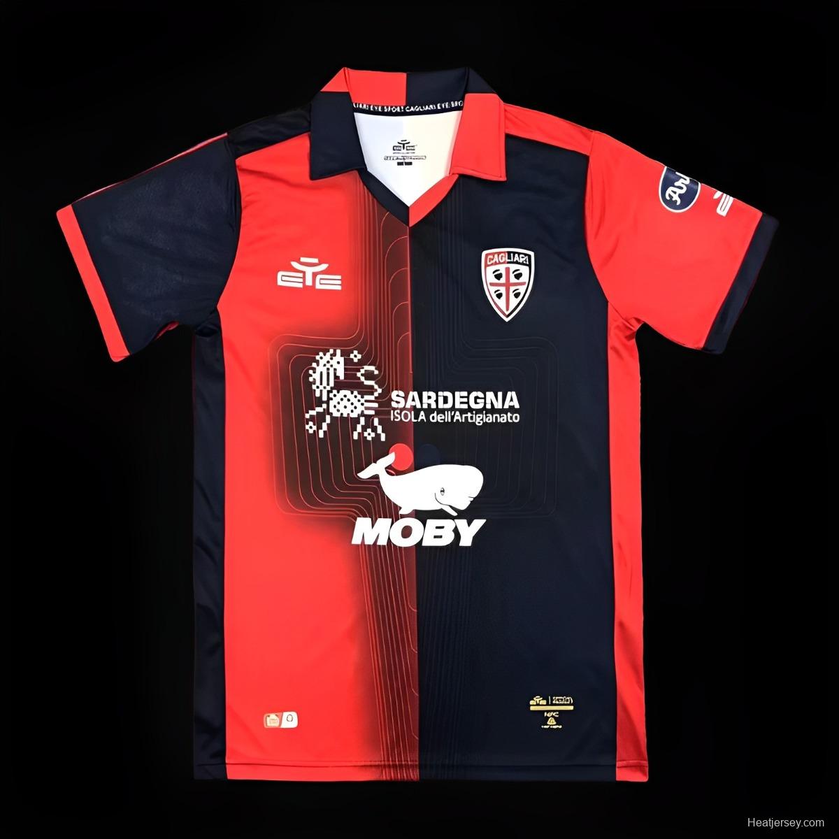 23/24 Cagliari Home Jersey