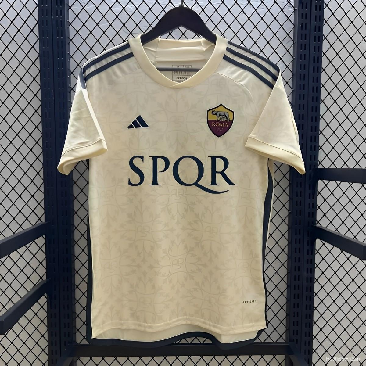 23/24 As Roma Away Jersey S-4XL