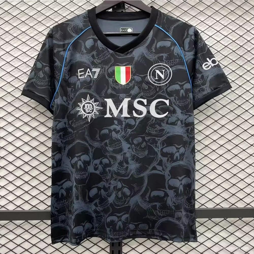 23/24 Napoli Halloween Black Jersey