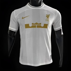 Player Version 23/24 Liverpool x Lebron White Jersey