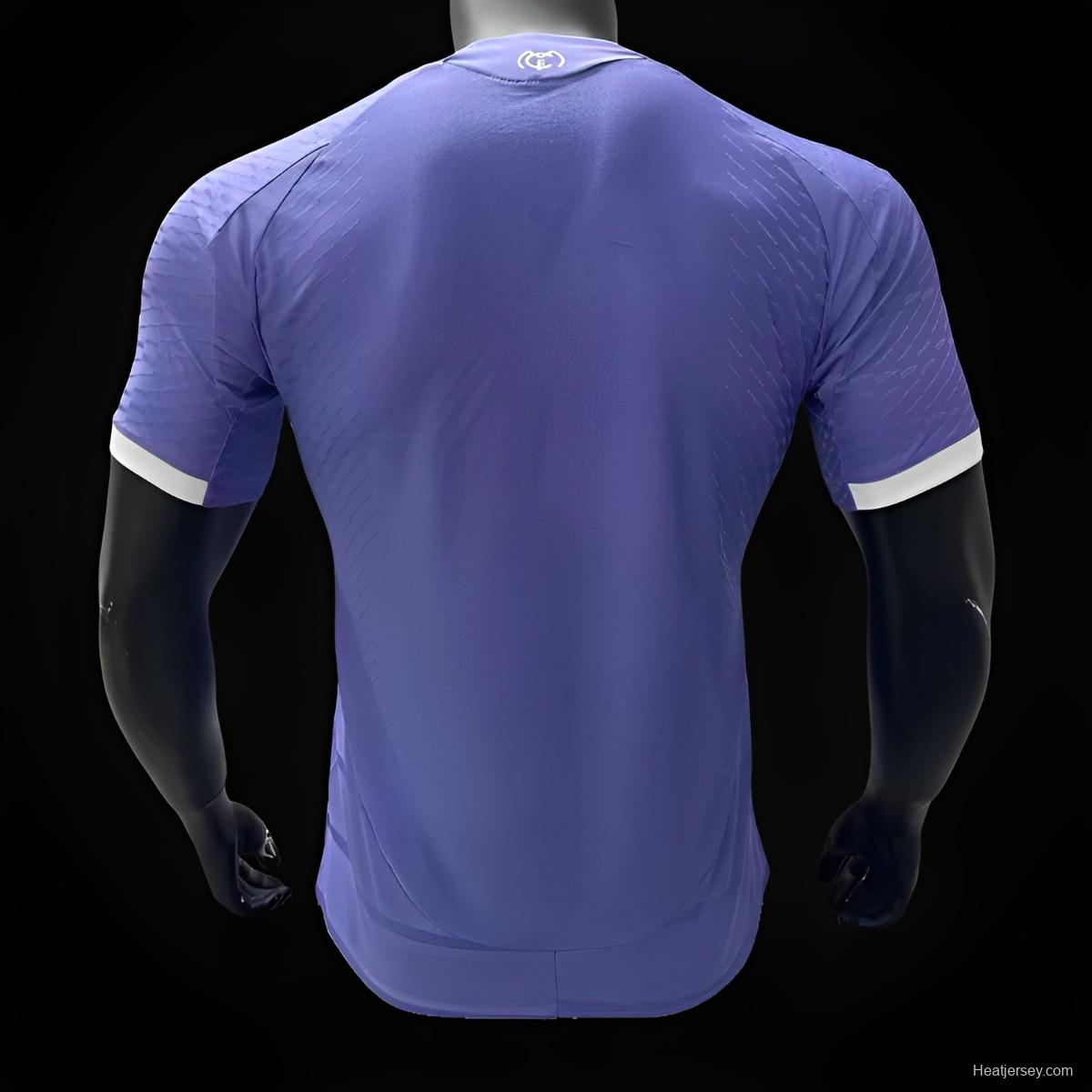 Player Version 24/25 Real Madrid Away Purple Jersey