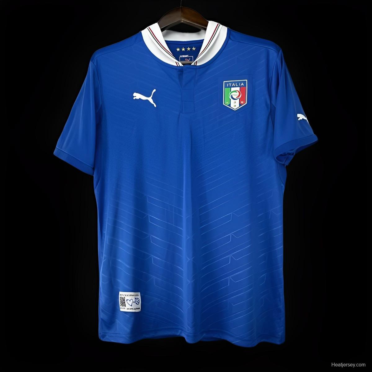 Retro 2012 Italy Home Jersey