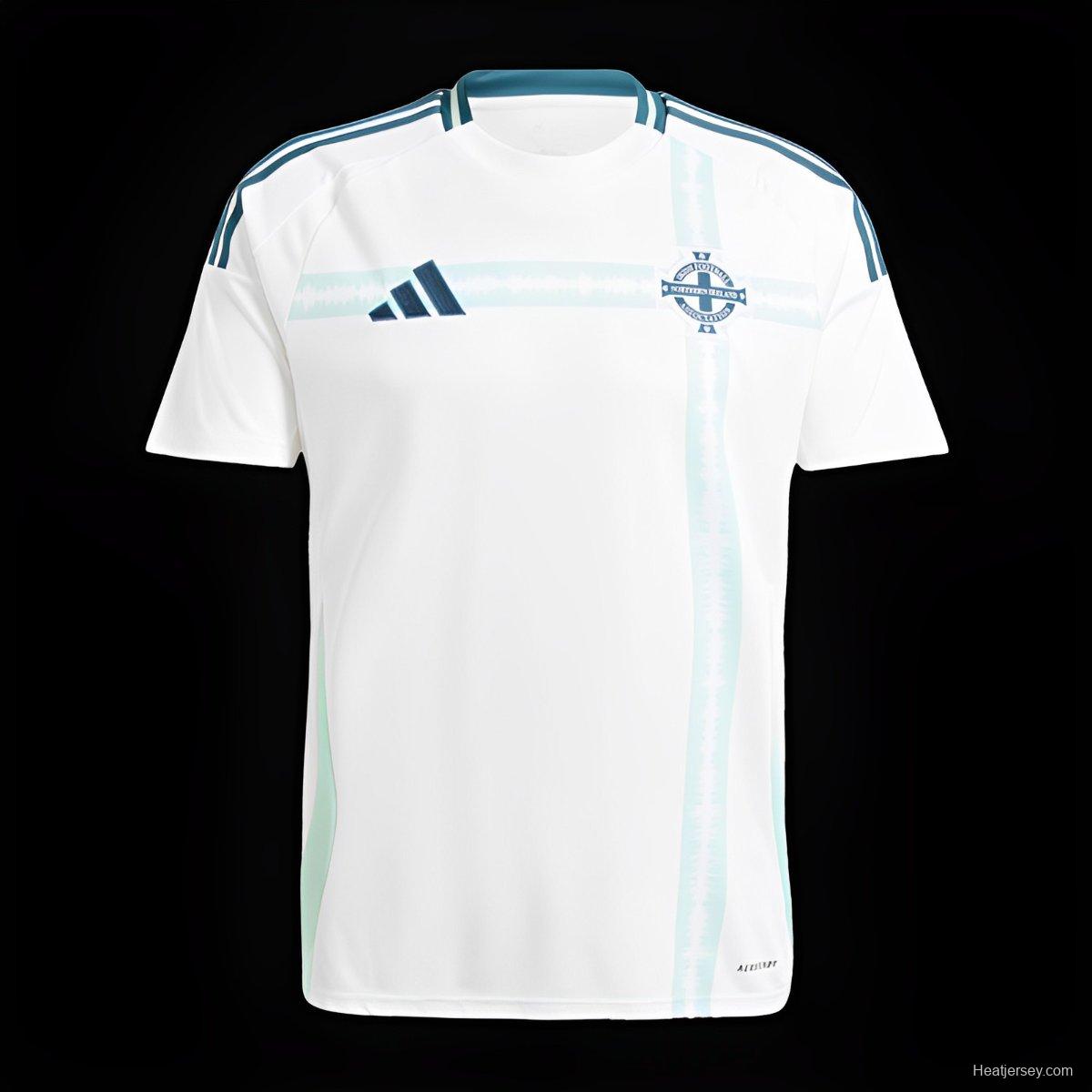 2024 Northern Ireland Away White Jersey