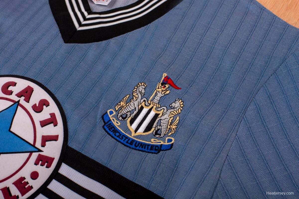 Retro 95/96 Newcastle United Away Grey Jersey