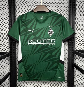 24/25 Borussia Monchengladbach Away Green Jersey