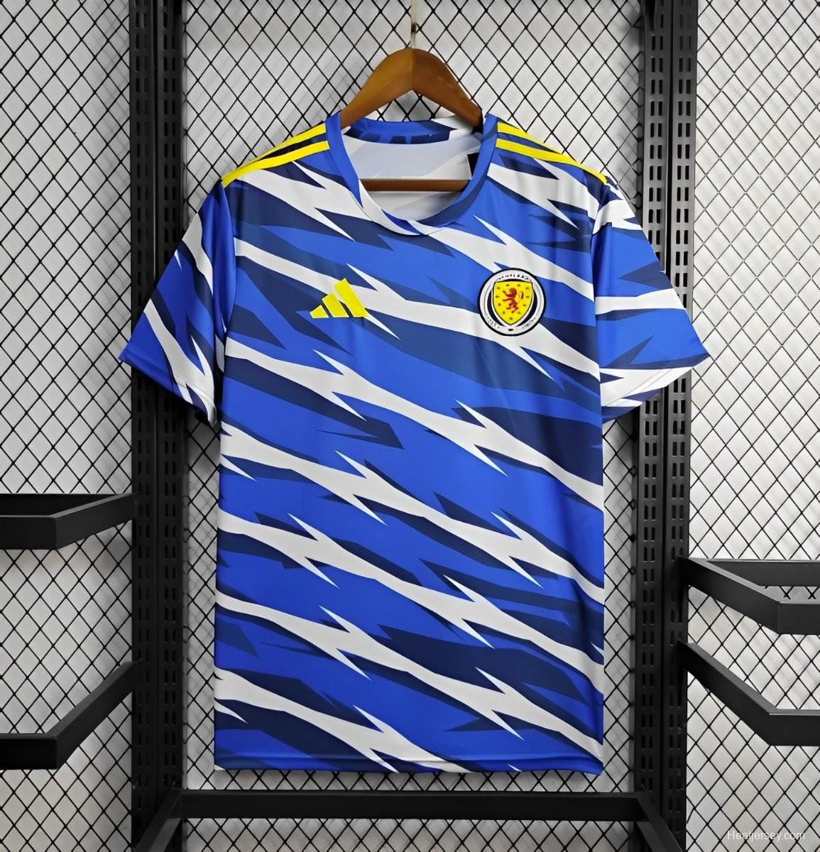 2024 Scotland Training Jersey Clothes