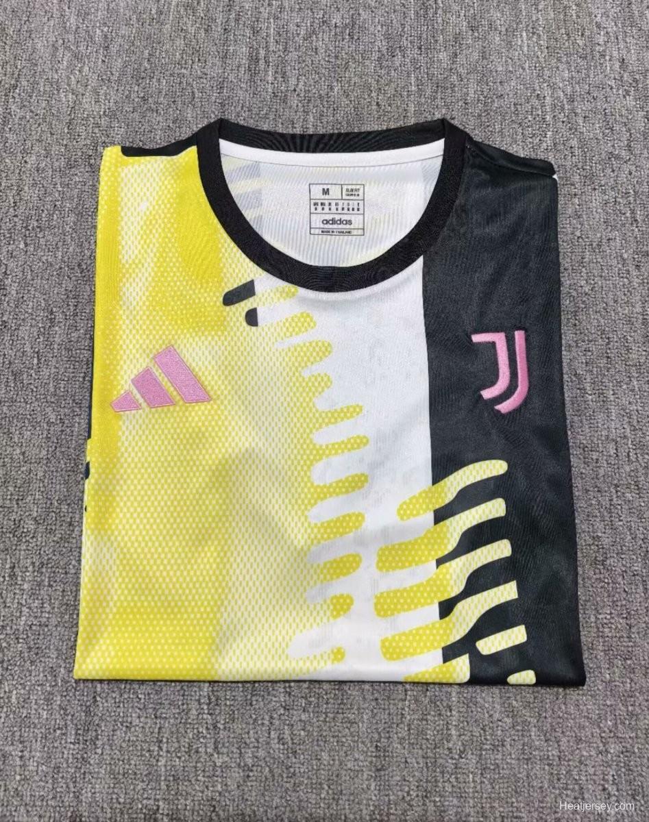 24/25 Juventus Yellow Pre-Match Jersey